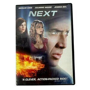 Next 2007 PG-13 Nicolas Cage Jessica Biel Julianne Moore Paramount DVD Widescree